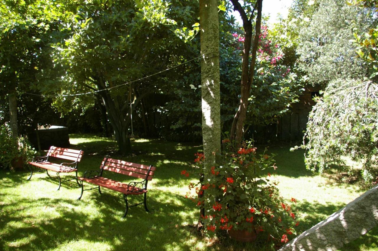Villa Vivienda rústica con jardín y patio interior Vilanova de Arousa Exterior foto