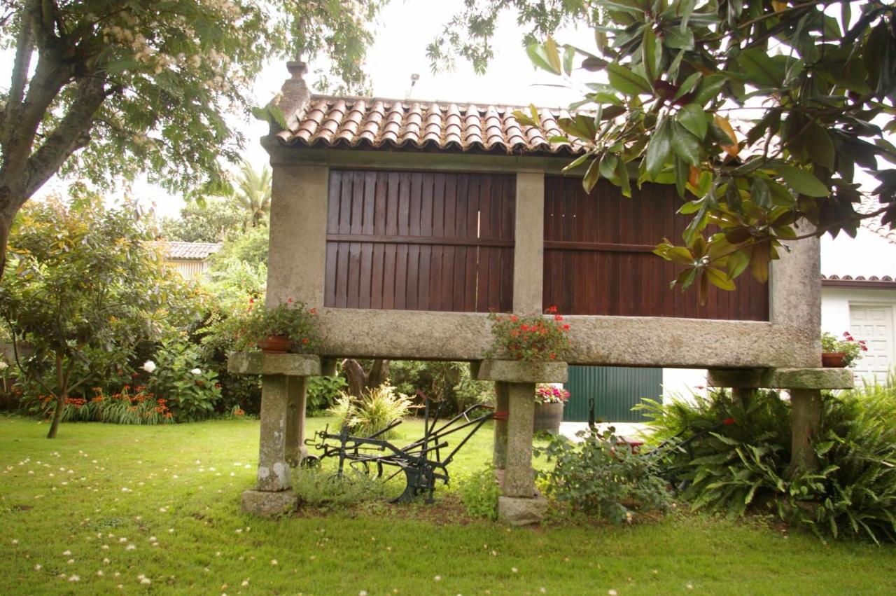 Villa Vivienda rústica con jardín y patio interior Vilanova de Arousa Exterior foto